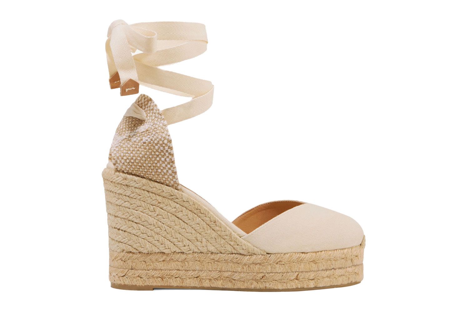 Castañer Chiara 80 Canvas Wedge Espadrilles
