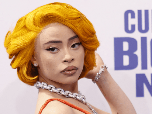 Ice Spice at the BET Awards. 